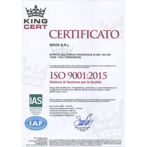 ARKETICOM certificazione ISO 9001 Sistemi di Gestione per la qualità