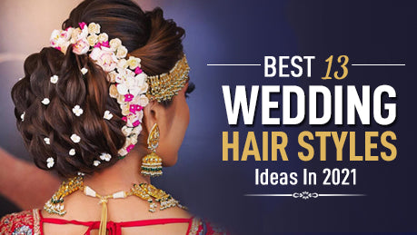 Top 60 Bun Hairstyles for Lehenga and Wedding 2022