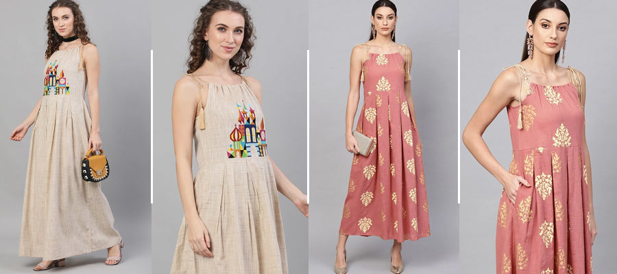 Casual Summer maxi dresses