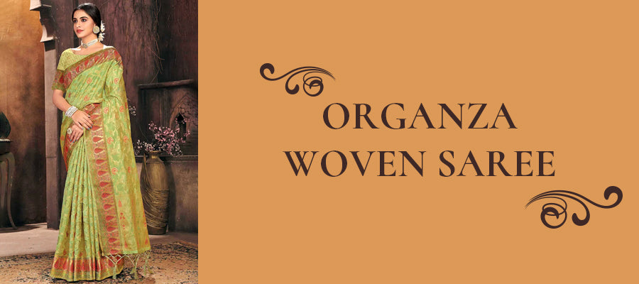 Organza Woven Saree
