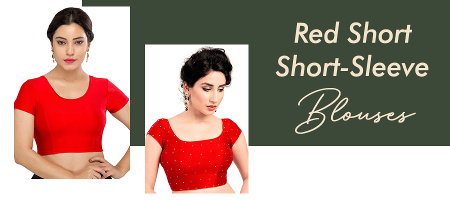 Making a Statement with Red Short Sleeve Blouses