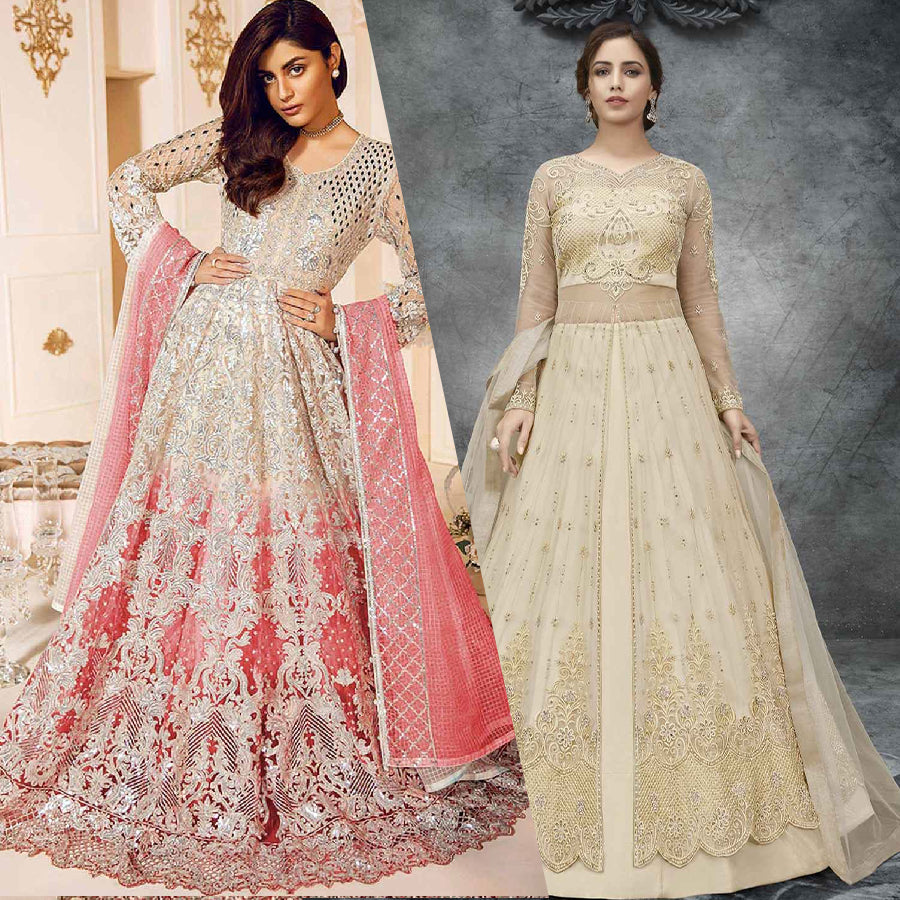 wedding anarkali dress