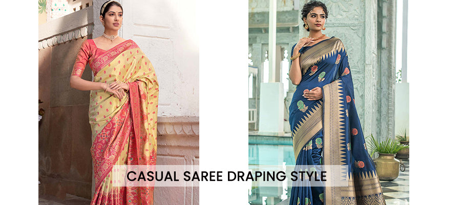 different saree styles