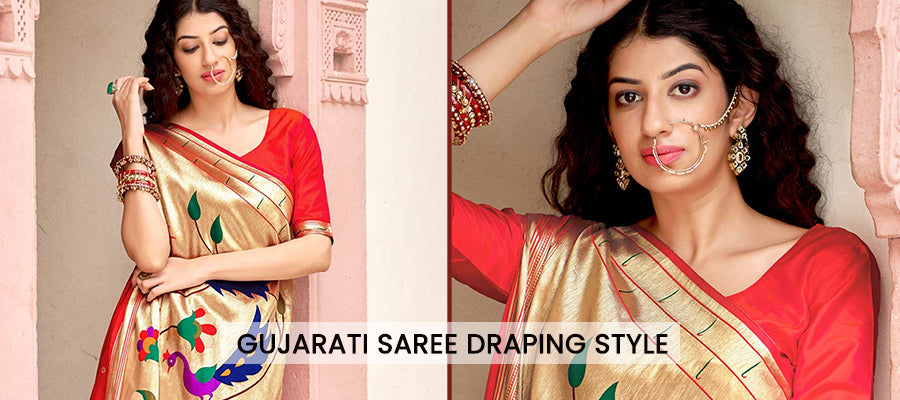 different styles of draping saree