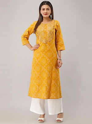 Designer A-line Kurti Online