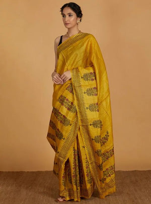 Block Printed Sarees