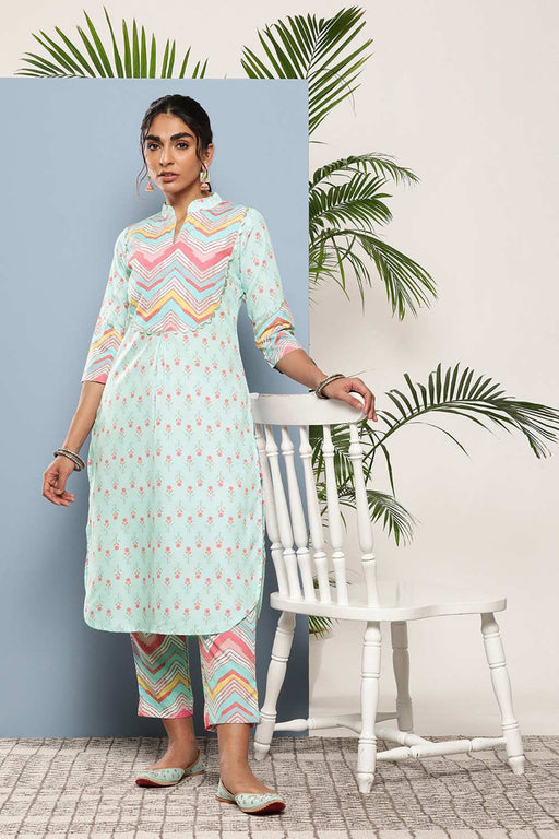 Buy AHIKA Women Dark Green Pure Cotton Printed Kurta and Trousers Set (XL)  Online at Best Prices in India - JioMart.