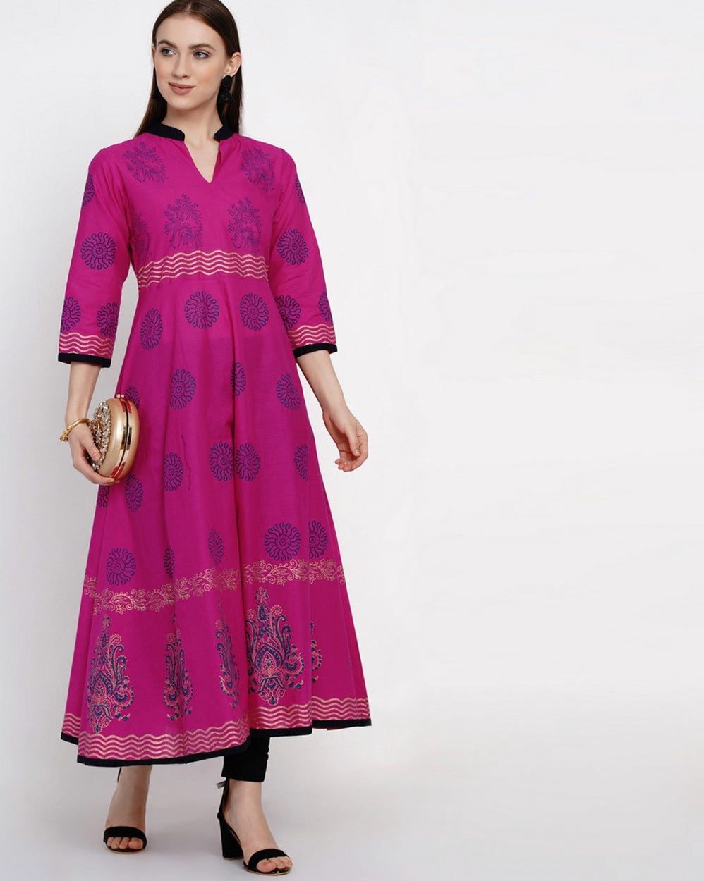 Buy Designer Cotton Kurta for Women Online - Karmaplace — KARMAPLACE.COM