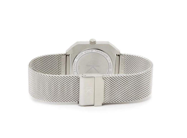 Watch 1A  -  White/Black with Mesh