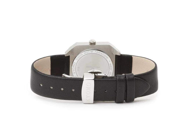 Watch 1F - White/Black with Leather