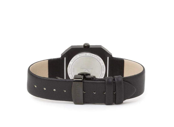 Watch 1G - Black/Black with Leather