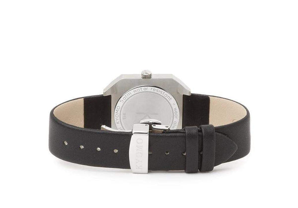 Watch 1M - White/Silver with Leather