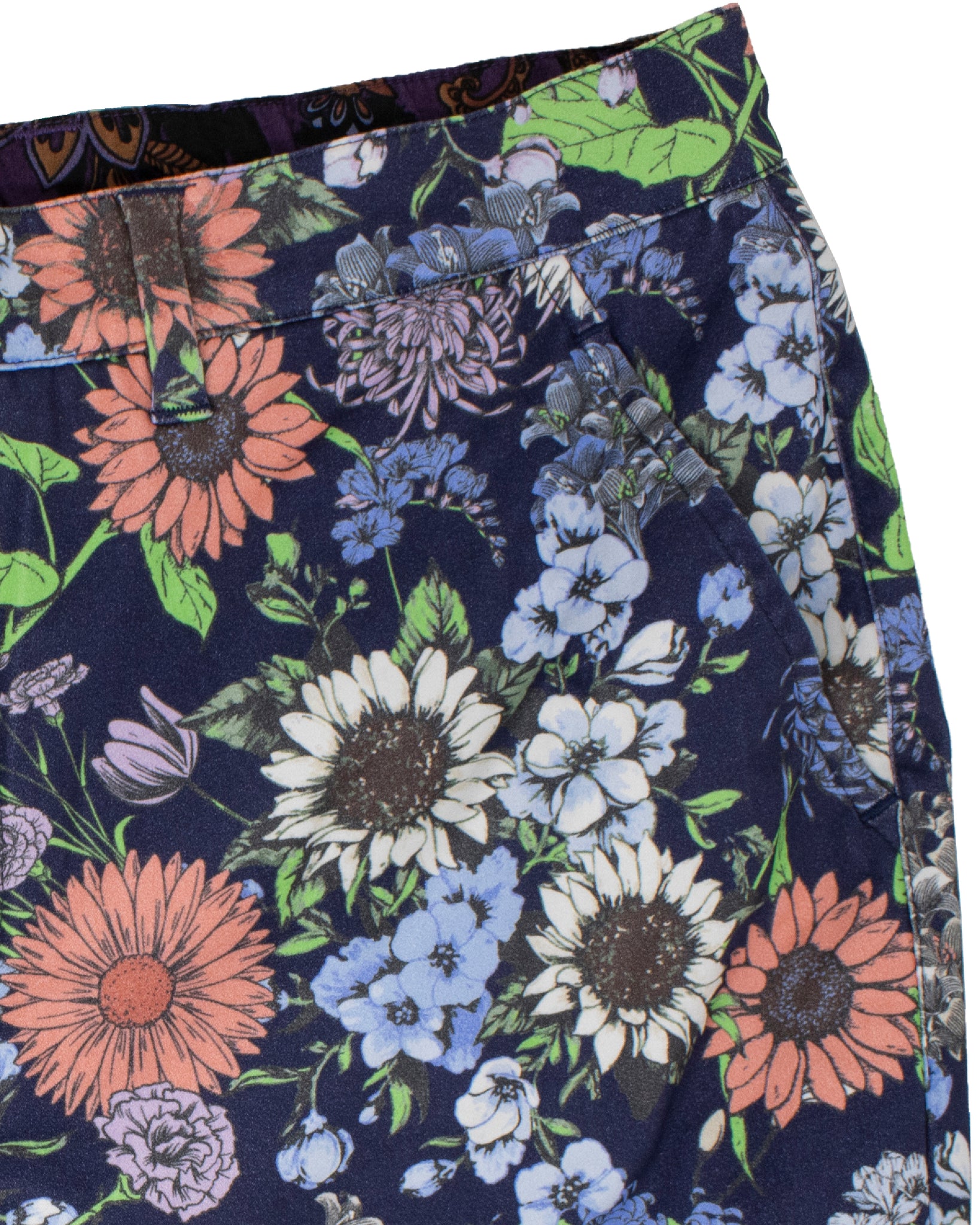 John Lux Rumspringa Floral Navy – Lords Of Harlech