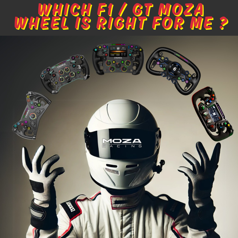 Choosing the Perfect MOZA Steering Wheel for Your Sim Rig