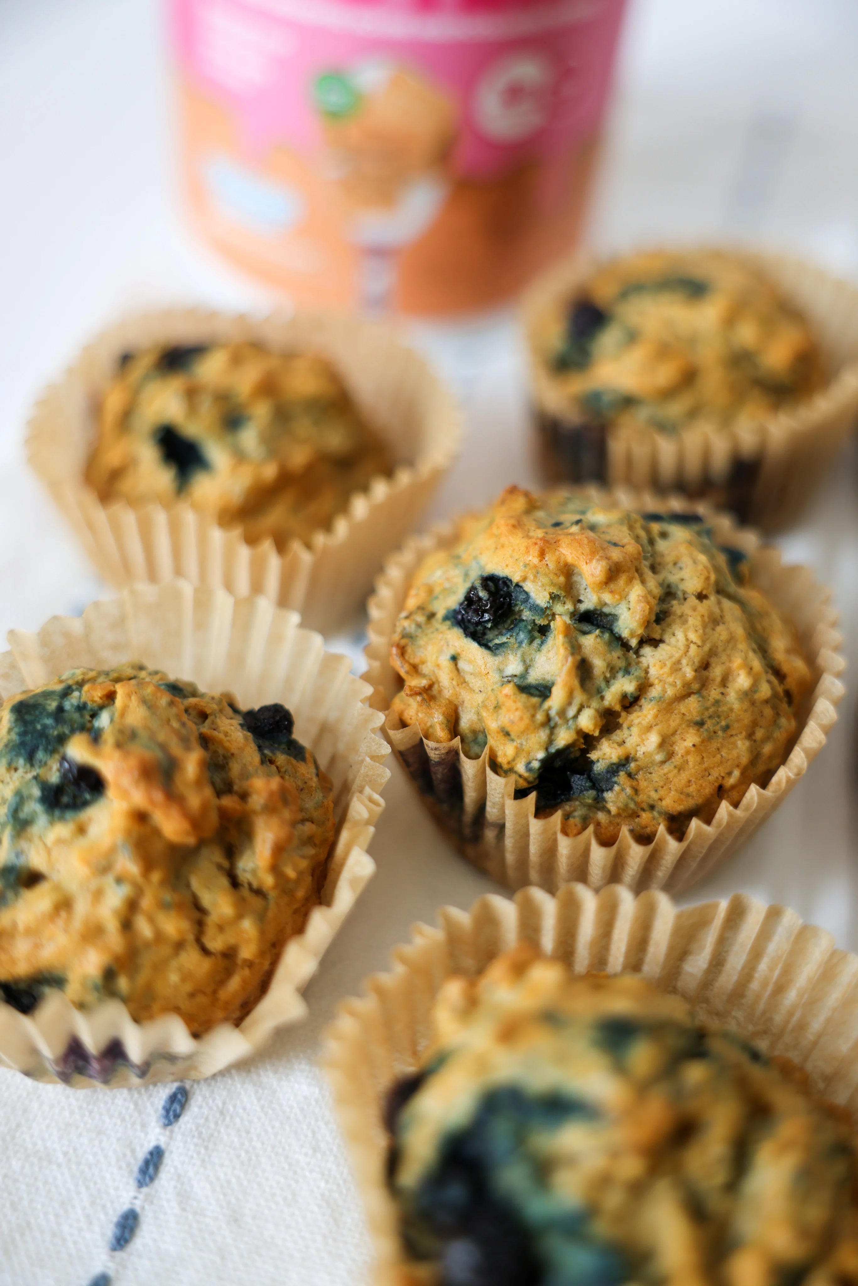 Wild Blueberry Cinnamon Muffins