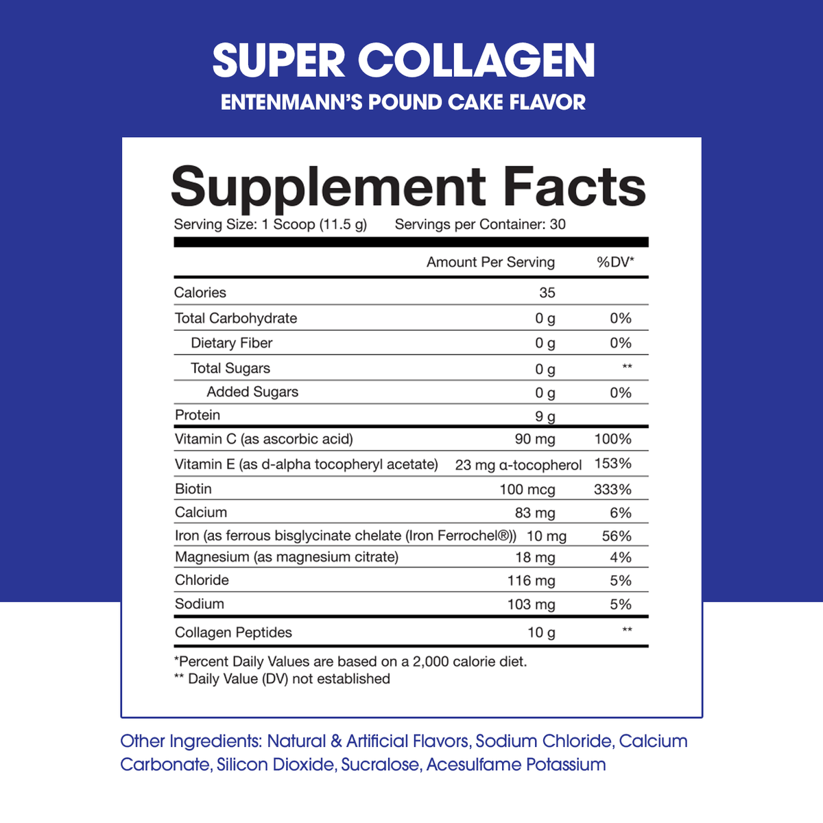 Super Collagen Protein Powder | Entenmann's Pound Cake