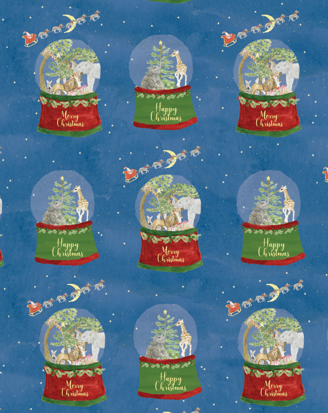 Large Print Version of Our Nutcracker Christmas Gift Wrap, Merry Christmas Wrapping  Paper, Vintage Gift Wrap 
