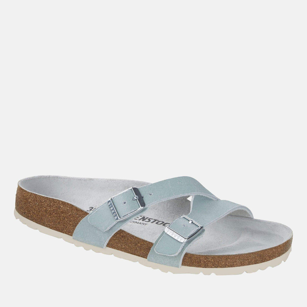 Birkenstock Yao Balance Regular Fit Washed Metallic Mineral 1015855 ...