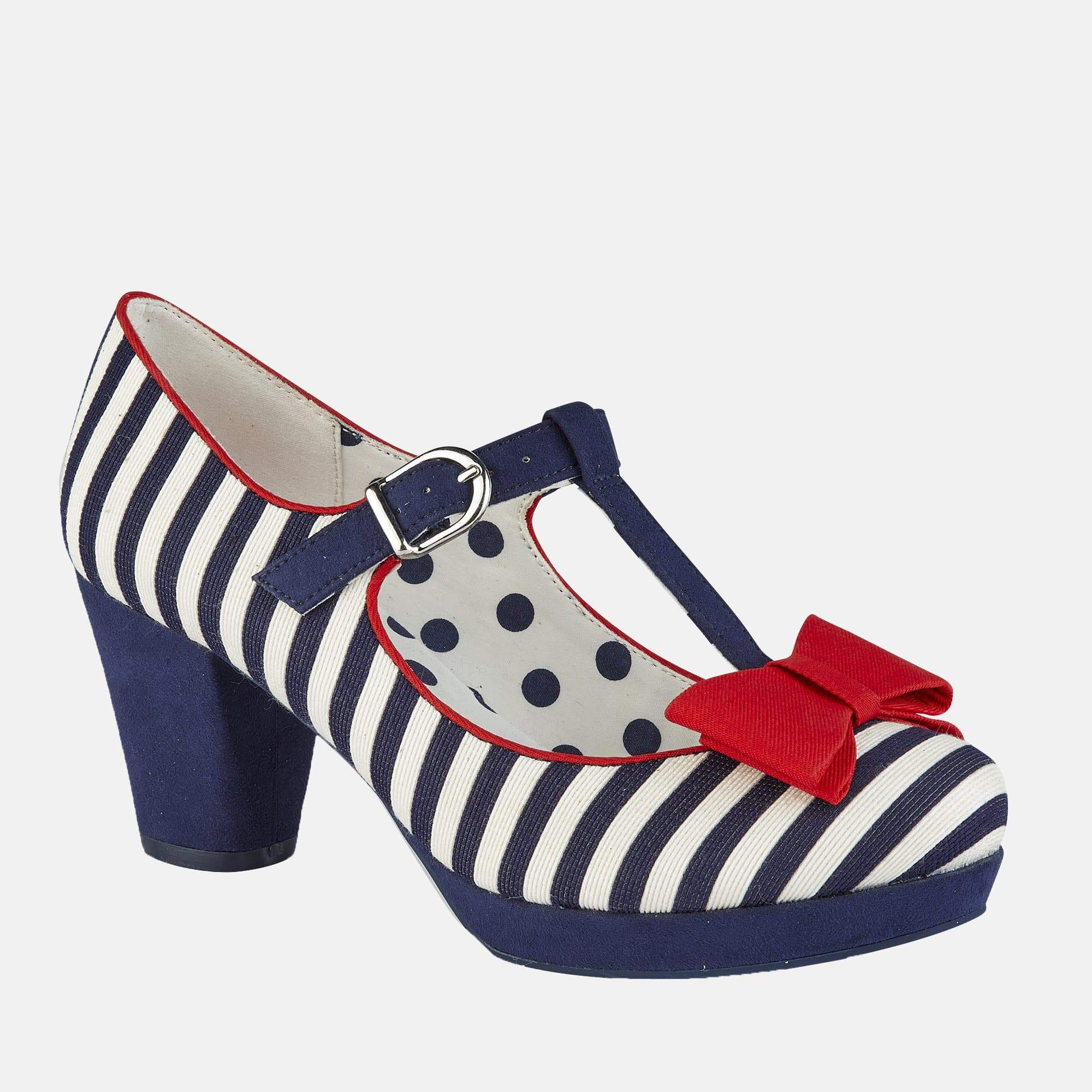 ruby shoo silvia navy