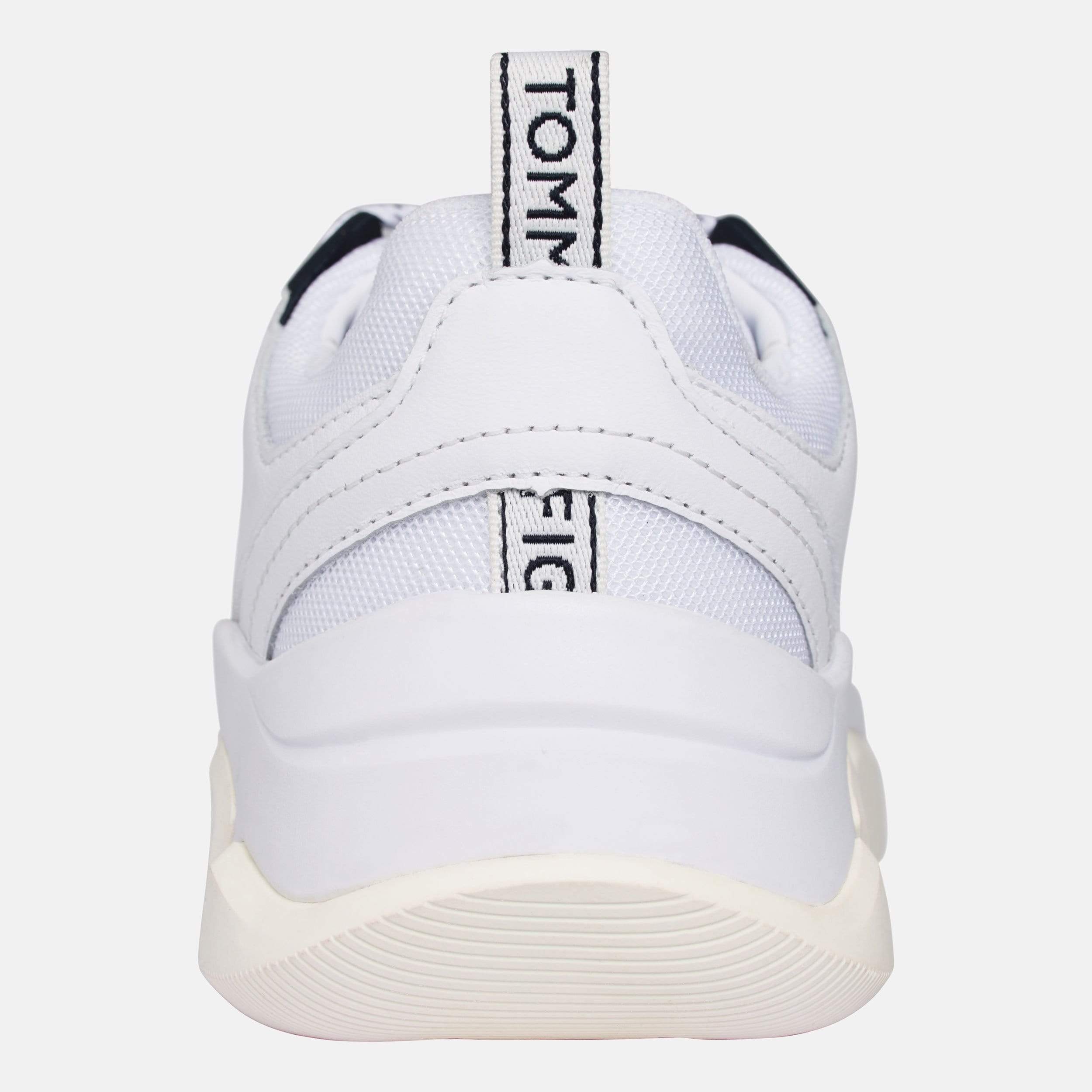 tommy hilfiger white womens trainers