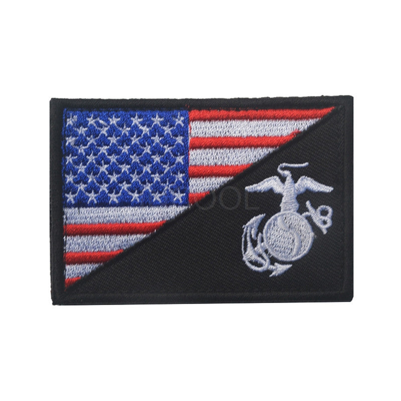 Marine Corps USMC Morale Patch Tactical Emblem Badges Embroidery ...
