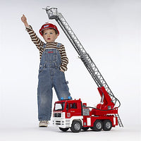 bruder fire truck with water pump