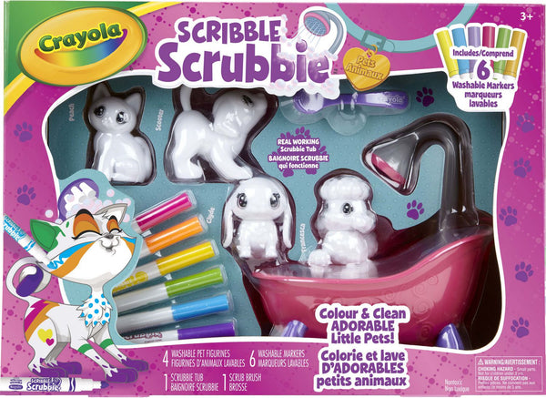 scribble scrubbie tub playset