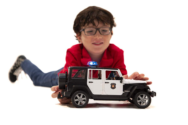 bruder toys police jeep