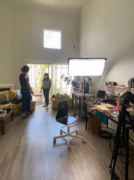 Behind the Scenes from Day 1 Filming