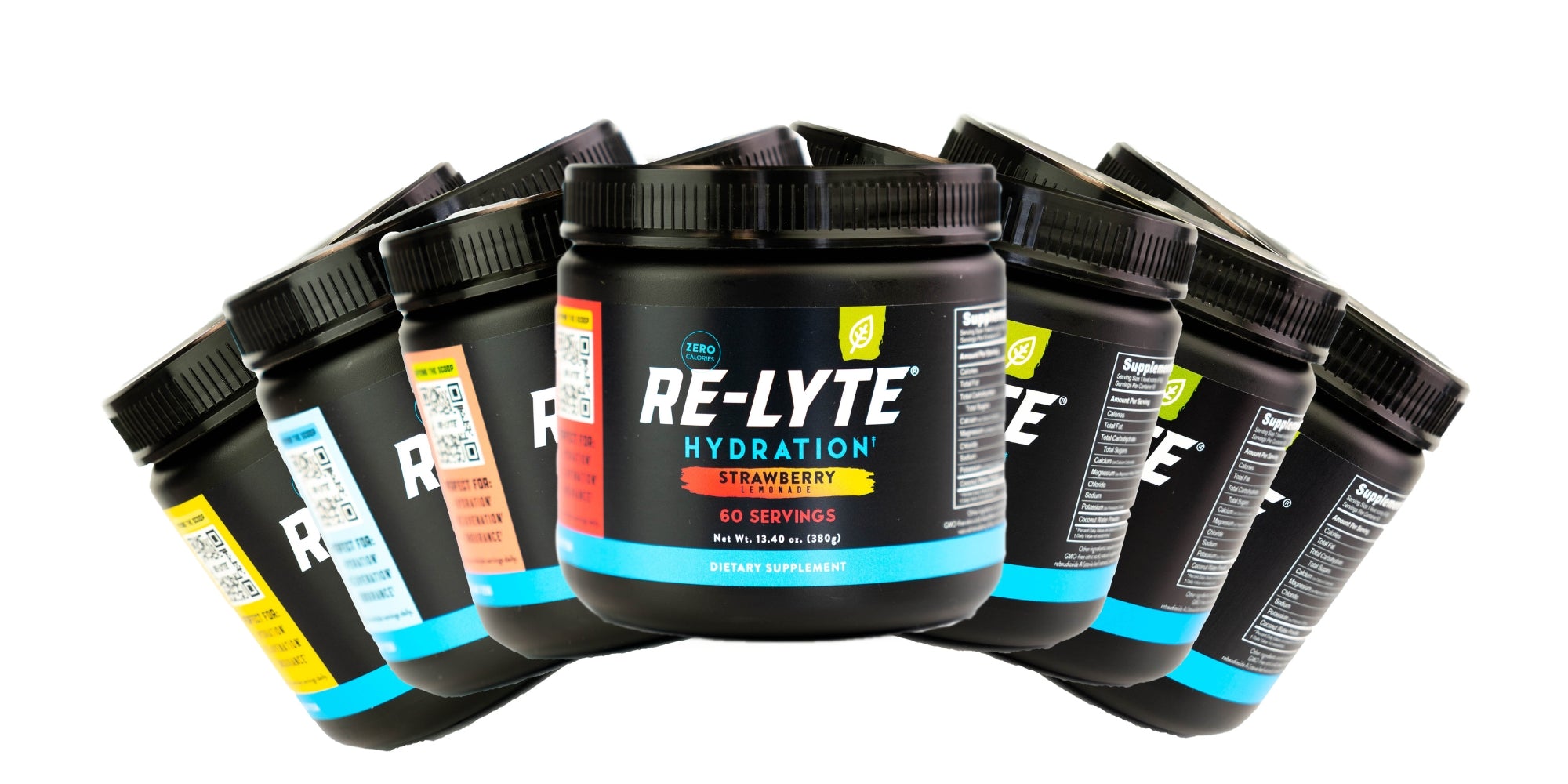 Redmond Re-Lyte Electrolyte Drink Mix all flavors