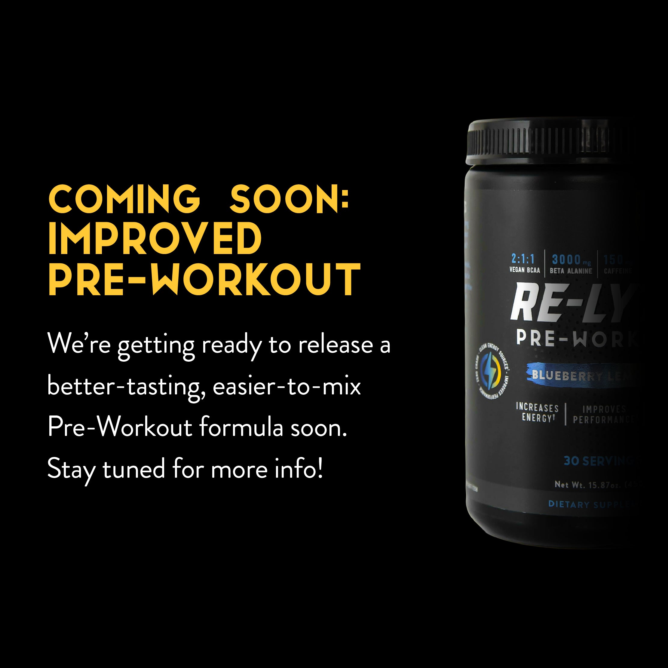 Out of stock Pre Workout