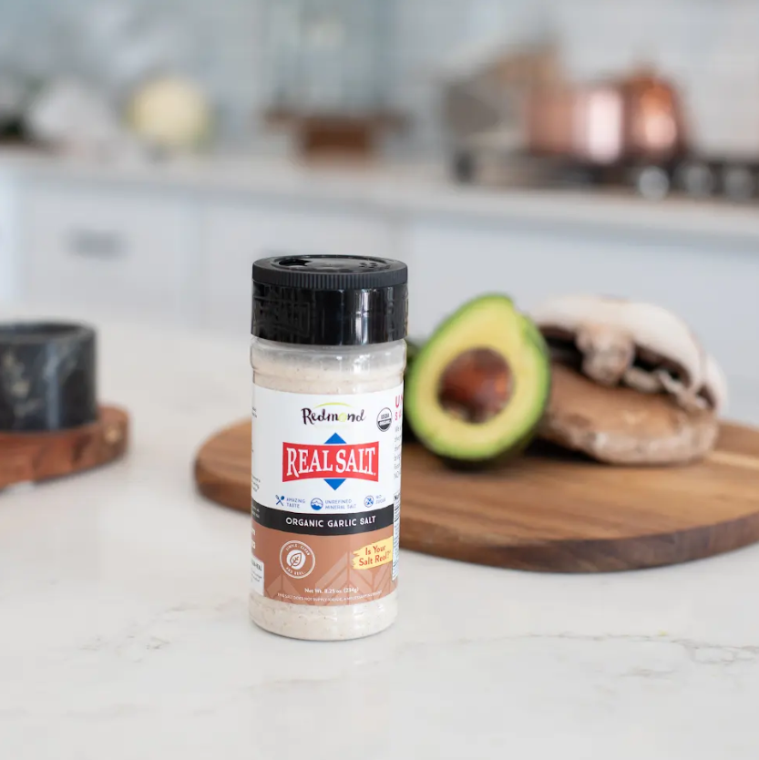 Real Salt® Organic Garlic Salt Shaker (8.25 oz.) image