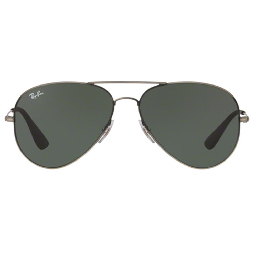 Ray Ban Aviator Unisex Sunglasses w/Dark Green Lens RB3558 913971 | The ...