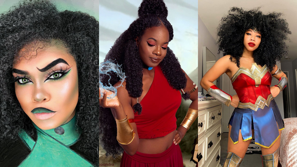 Halloween Costume Ideas  2020 for Black Girls with Curly Natural Hair