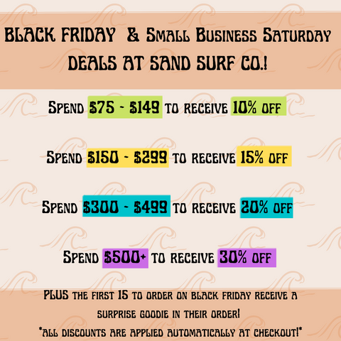 black friday small business saturday surf shop women owned small business 