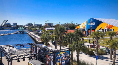 CURTIS HIXON PARK NFL EXPERIENCE SUPER BOWL LV TAMPA BAY BUCCANEERS THINGS TO DO TAMPA FLORIDA SMALL BUSINESS TAMPA SBLV SUPERBOWL LV TOM BRADY GO BUCS
