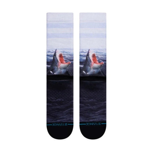 Stance Shark Week X Stance Crew Socks - Pearly Whites Sock – Sand Surf Co.
