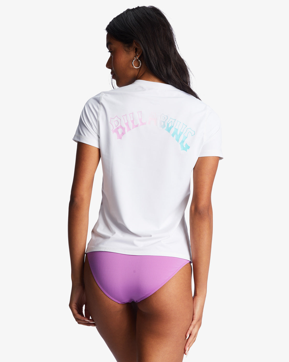 Oprichter vers Numeriek Billabong Core UPF 50 Short Sleeve Rashguard White Womens UV Shirt – Sand  Surf Co.