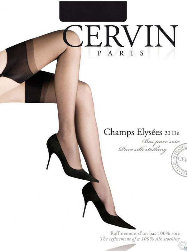 Cervin Champs Elysees Silk Stockings At The Hosiery Box