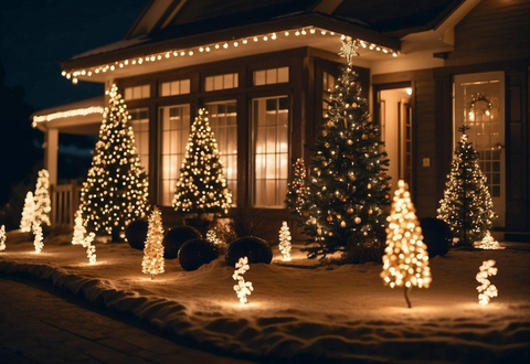 exterior lighting for holidays