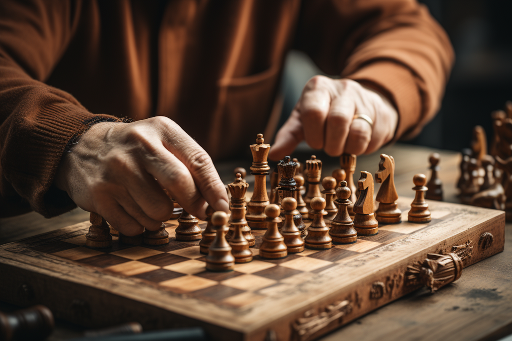 diy chess board