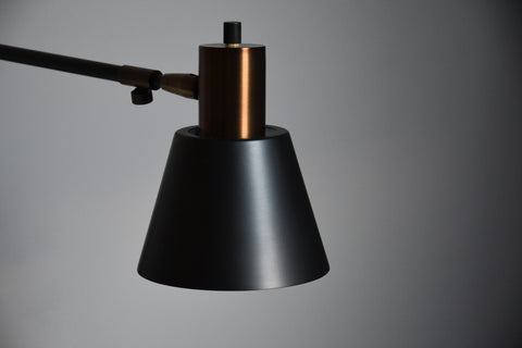 the simple metal lamp