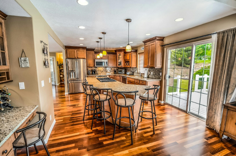 wooden kitchen design