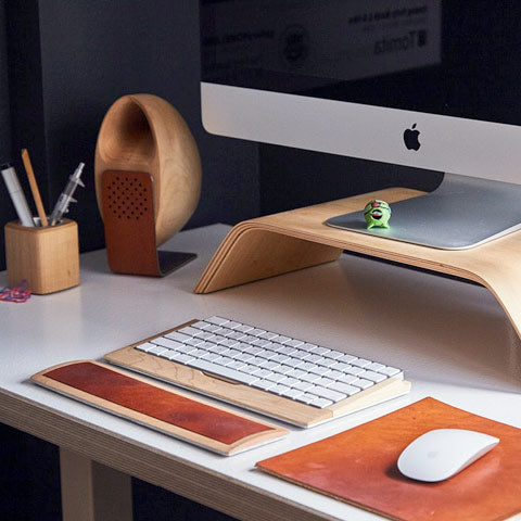 Wood Office Accessories Online For Your Desk - Wooden Earth