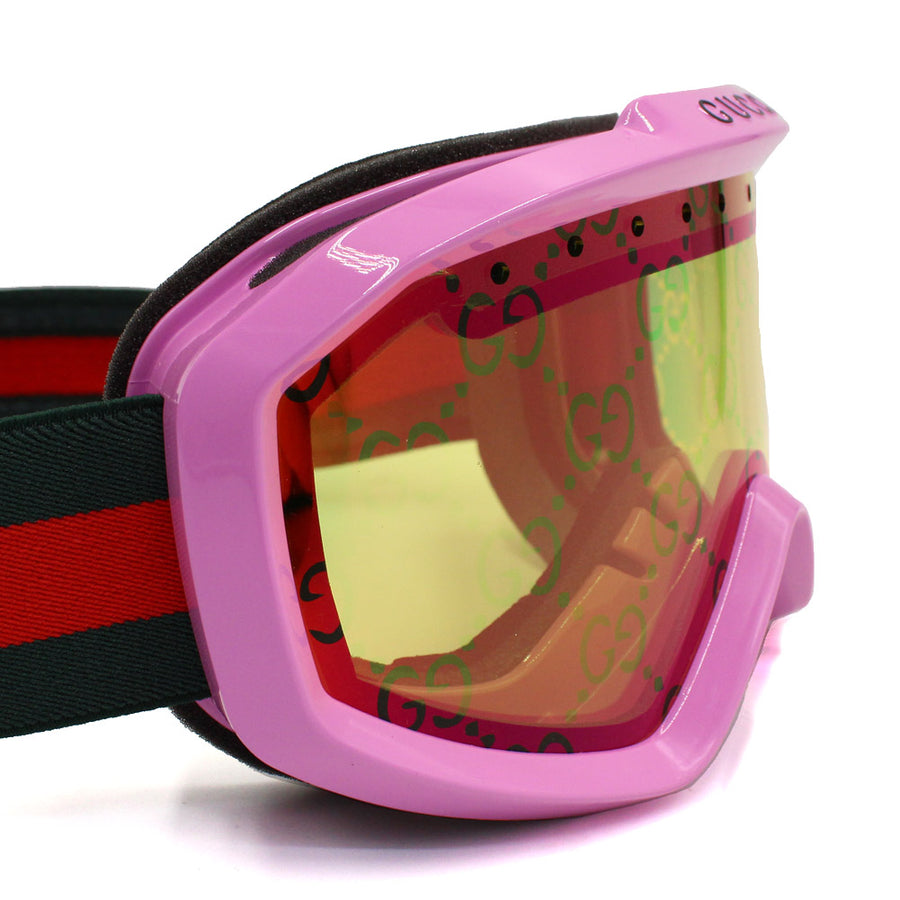 Gucci ski goggles in pink injected