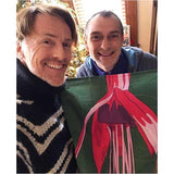 Fuchsia Tea Towel with Don O'Neill and FleurDePascal 