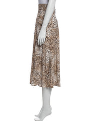 Faithfull The Brand 'Luda' Leopard-Print Midi Skirt