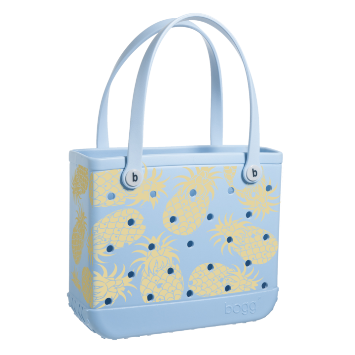 Baby Bogg Bag Limited Edition 'Pineapple + Carolina Blue' Small Tote –  Simply Audrey