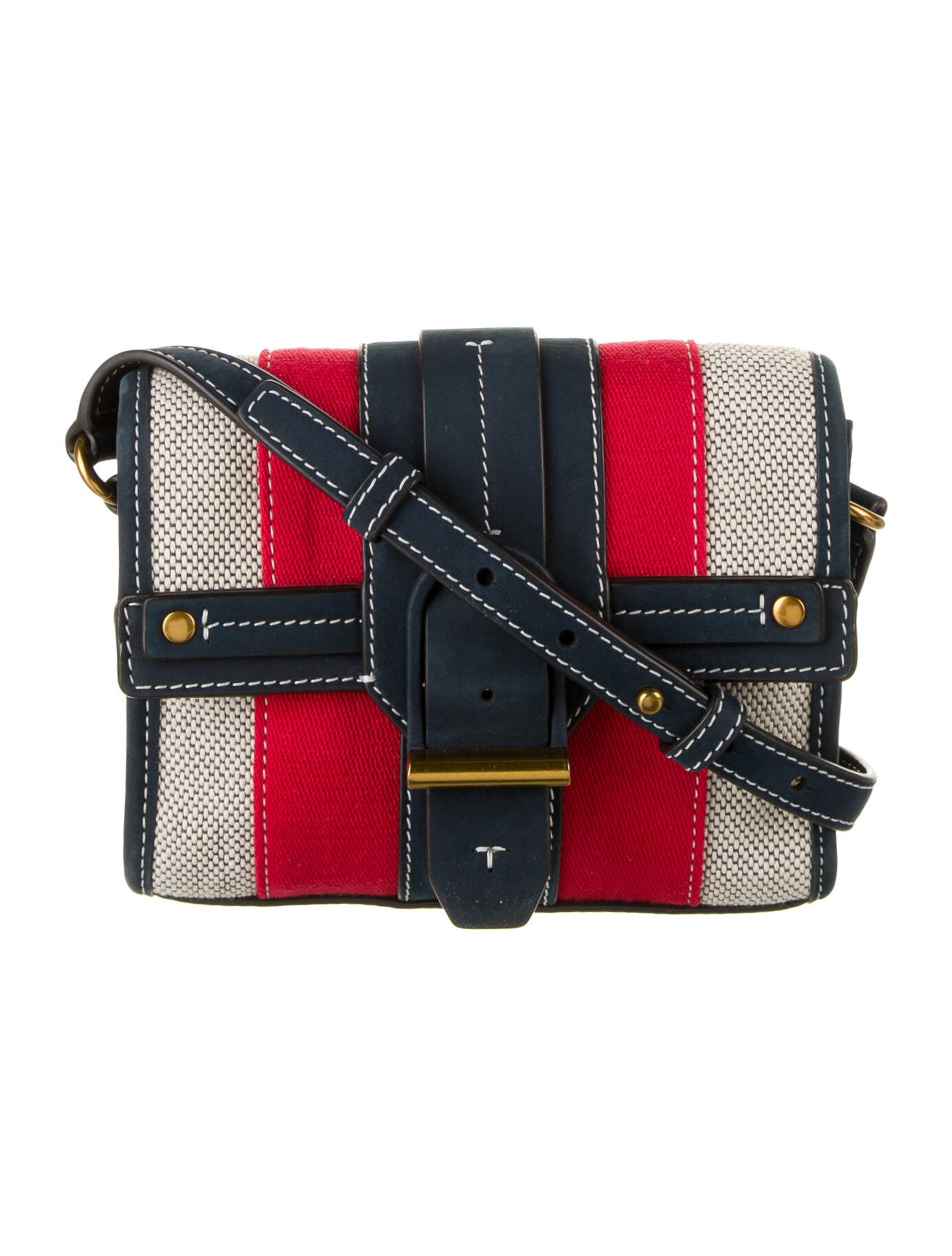 Tory Burch Canvas and Suede Crossbody Bag – Simply Audrey