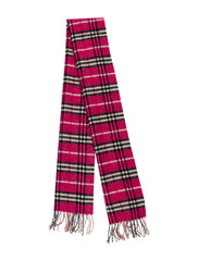 burberry nova check wool scarf